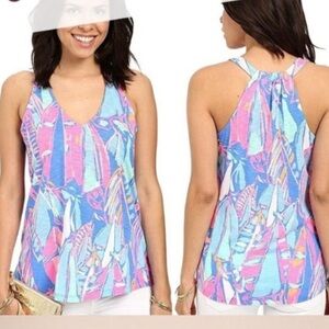 Lilly Pulitzer Minka Trapeze Tank